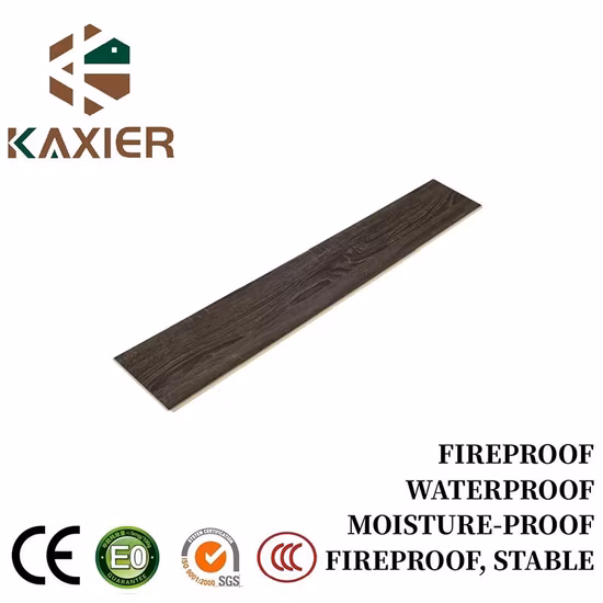 Pavimento impermeabile e ignifugo Easy Click Pavimento in PVC/WPC/Lvp/Lvt/Espc/Spc Pavimento in laminato